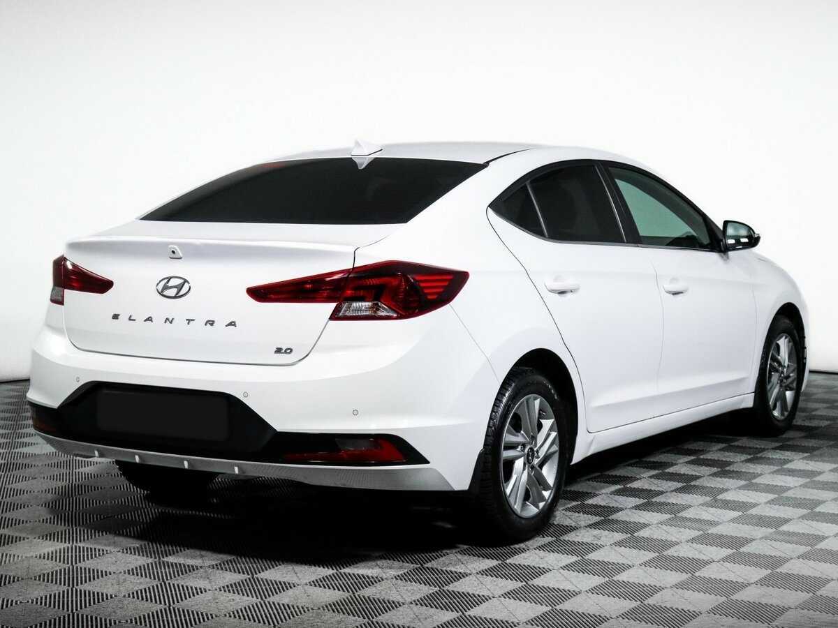 Hyundai Elantra 2020 года с пробегом. Фото: #4