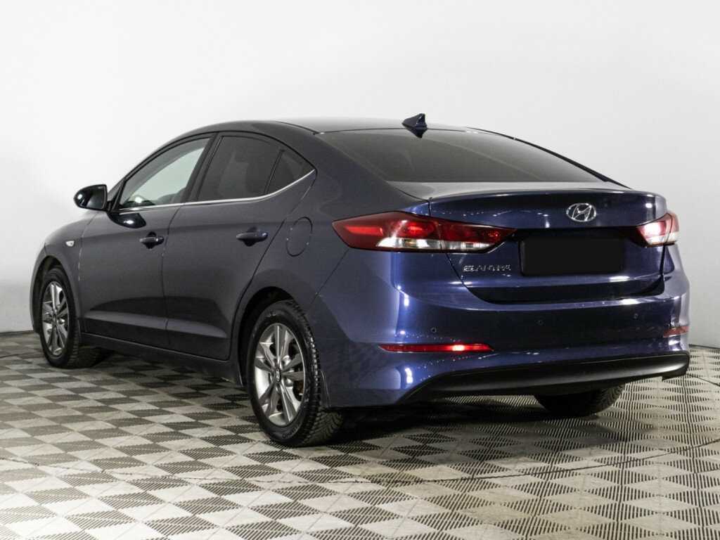 Hyundai Elantra 2017 года с пробегом. Фото: #6