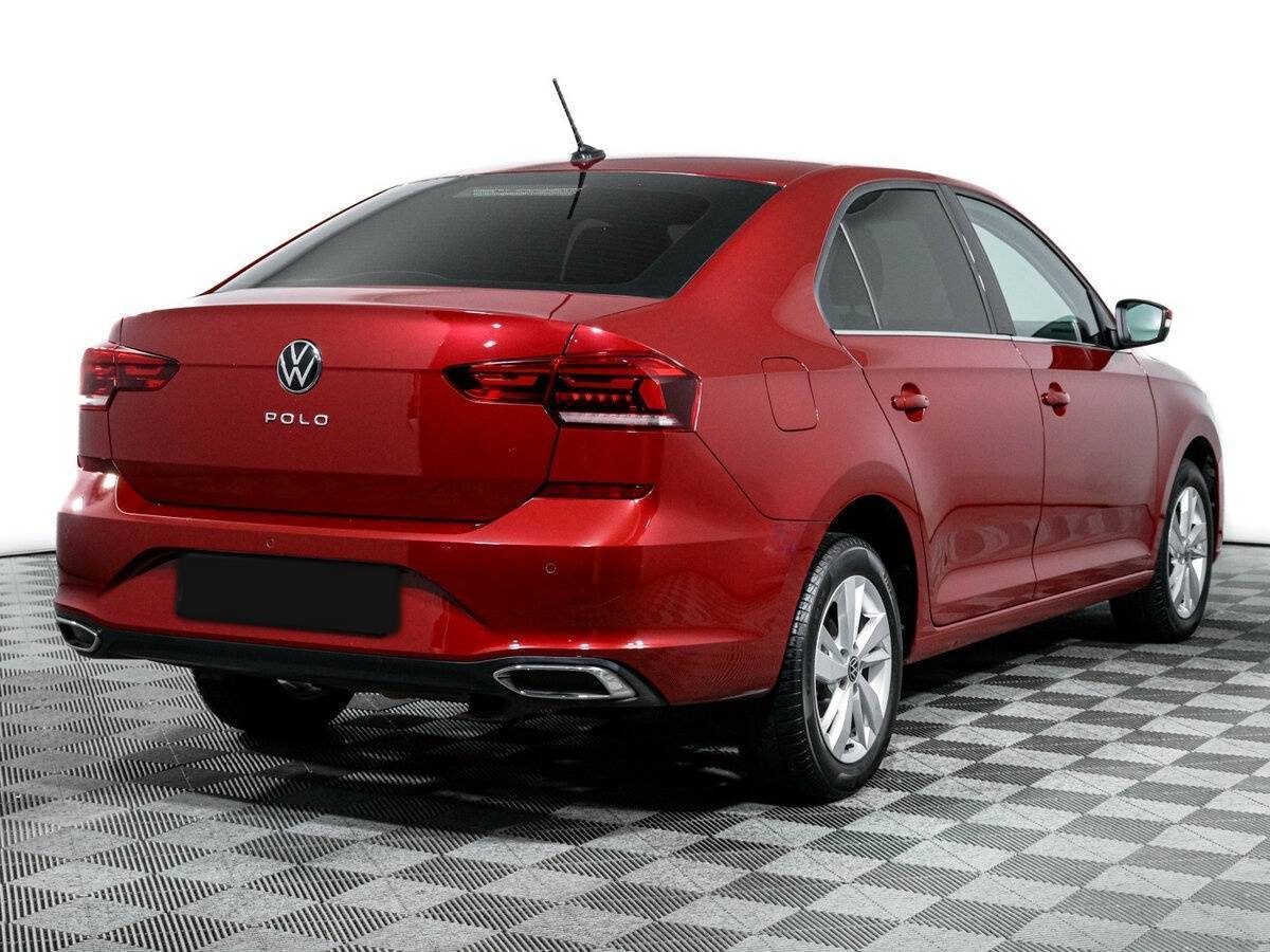 Volkswagen Polo 2021 года с пробегом. Фото: #4
