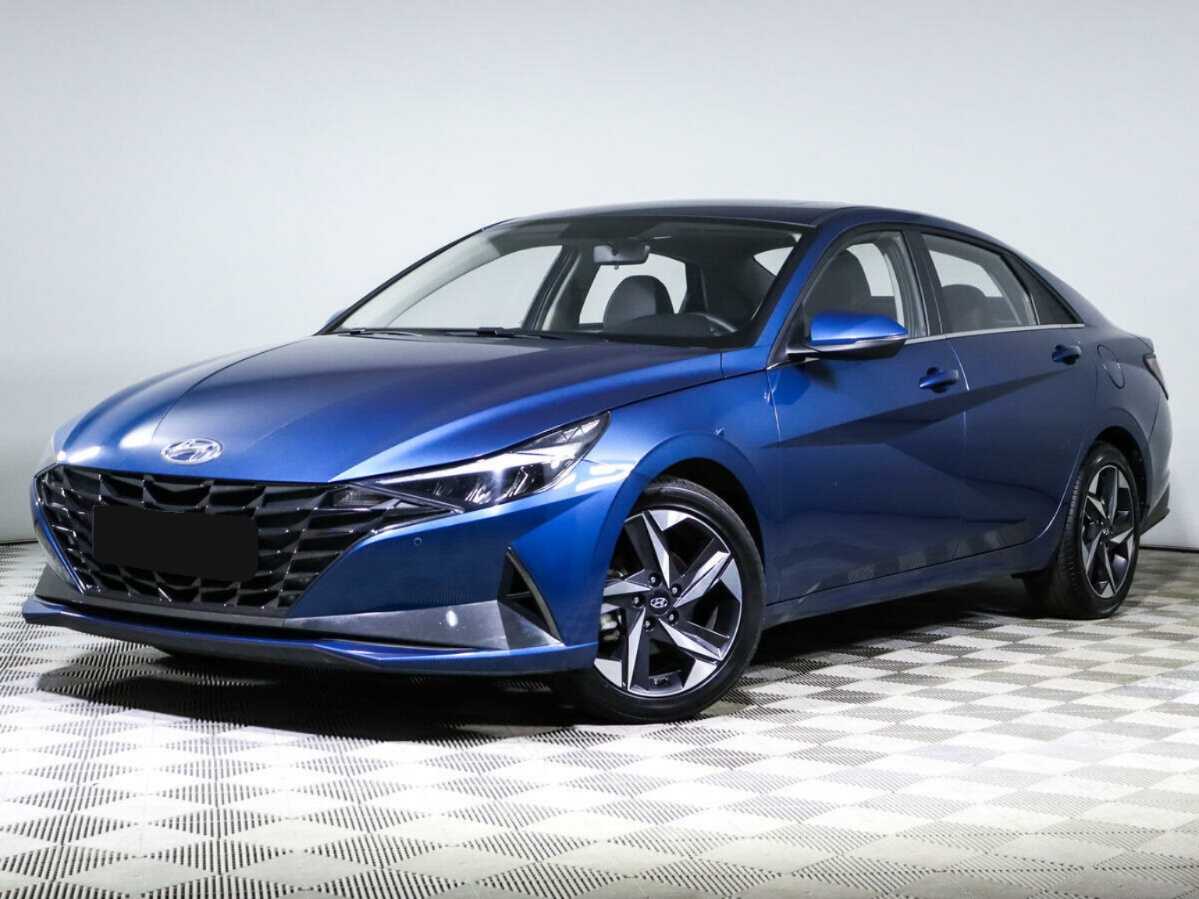 Hyundai Elantra 2022 года с пробегом. Фото: #0