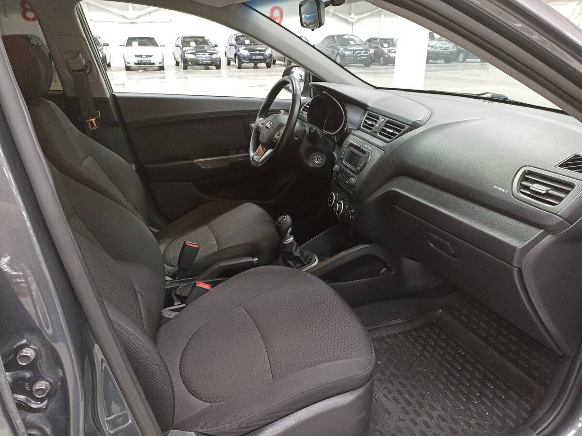 Kia Rio 2013 года с пробегом. Фото: #10