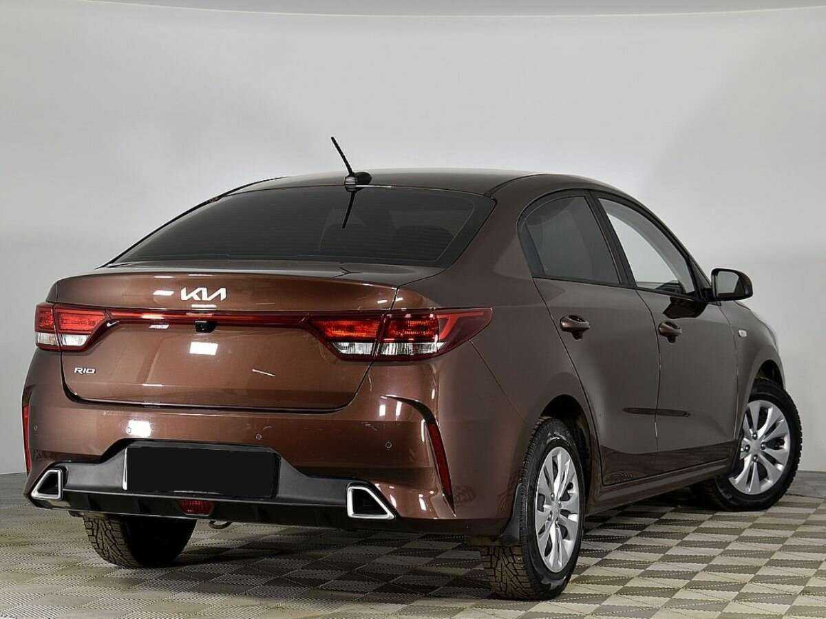 Kia Rio 2022 года с пробегом. Фото: #1