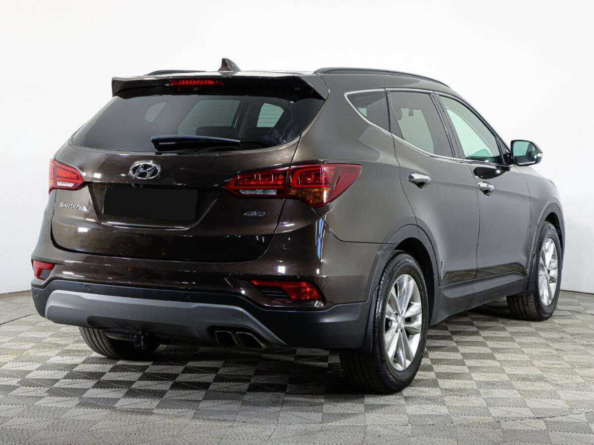 Hyundai Santa Fe 2018 года с пробегом. Фото: #4