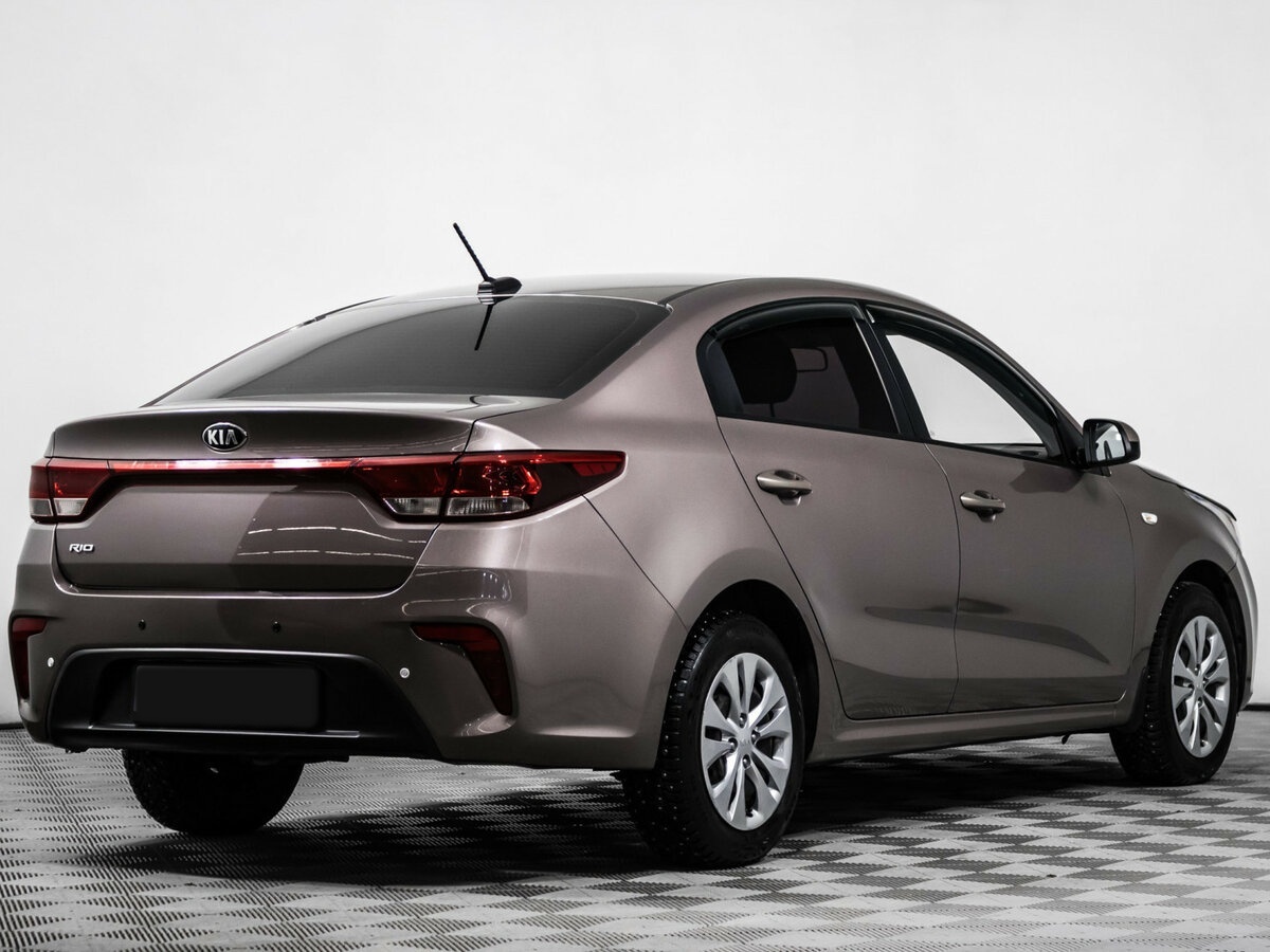 Kia Rio 2019 года с пробегом. Фото: #3