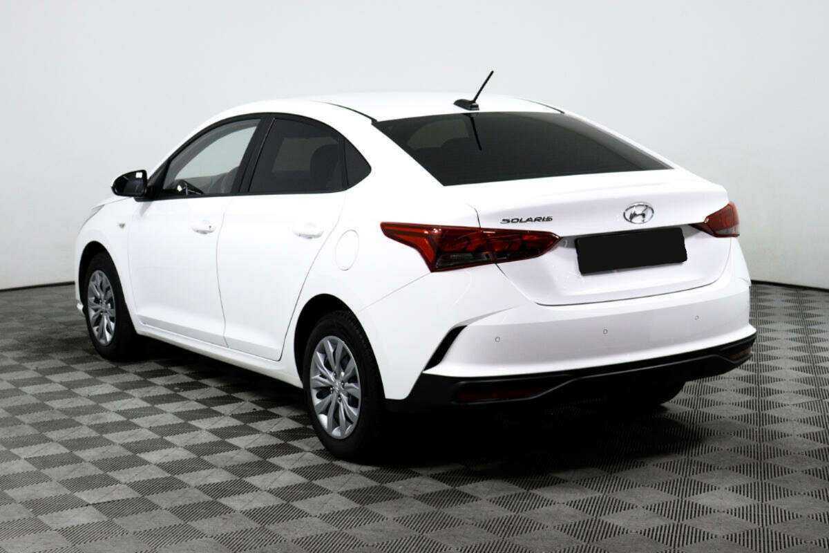 Hyundai Solaris 2022 года с пробегом. Фото: #6