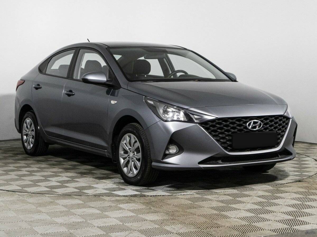 Hyundai Solaris 2021 года с пробегом. Фото: #2