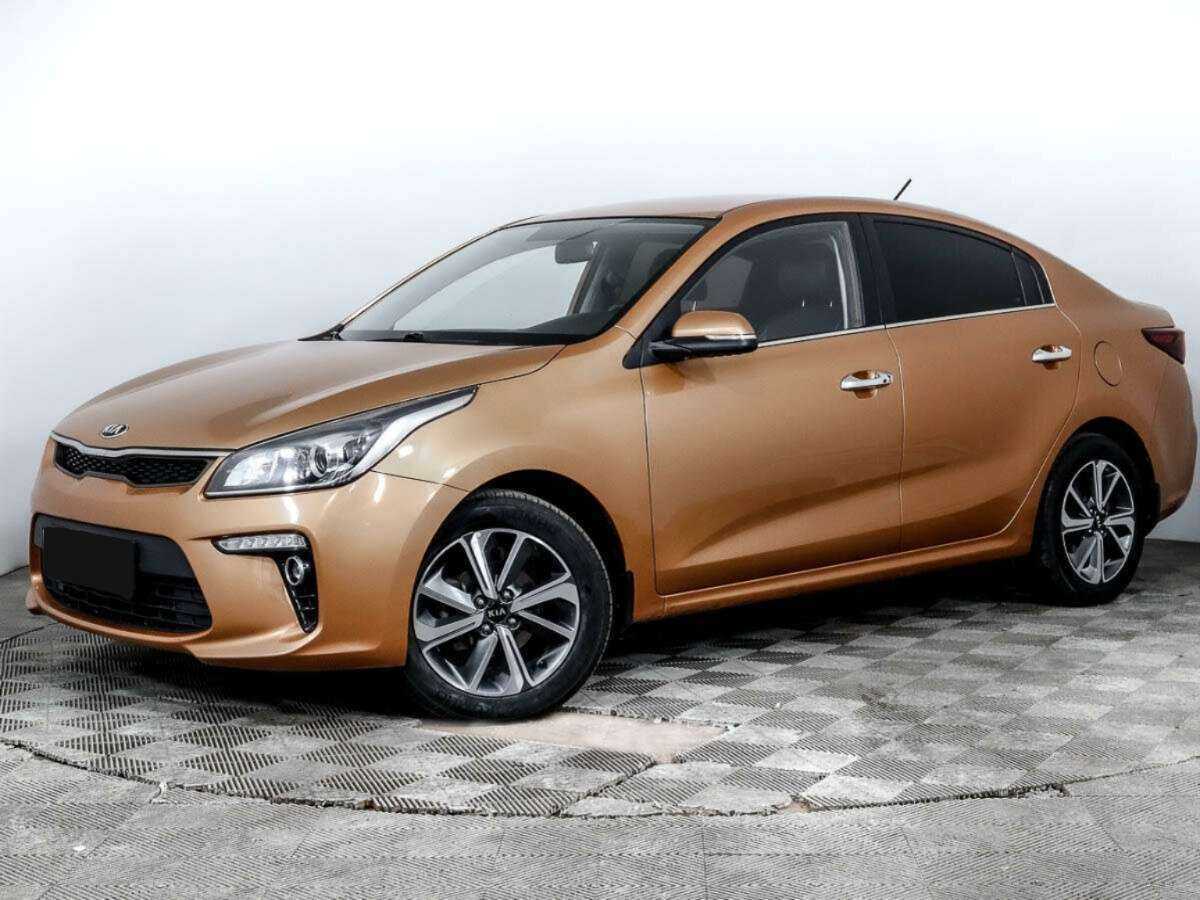 Kia Rio 2019 года с пробегом. Посмотреть фото