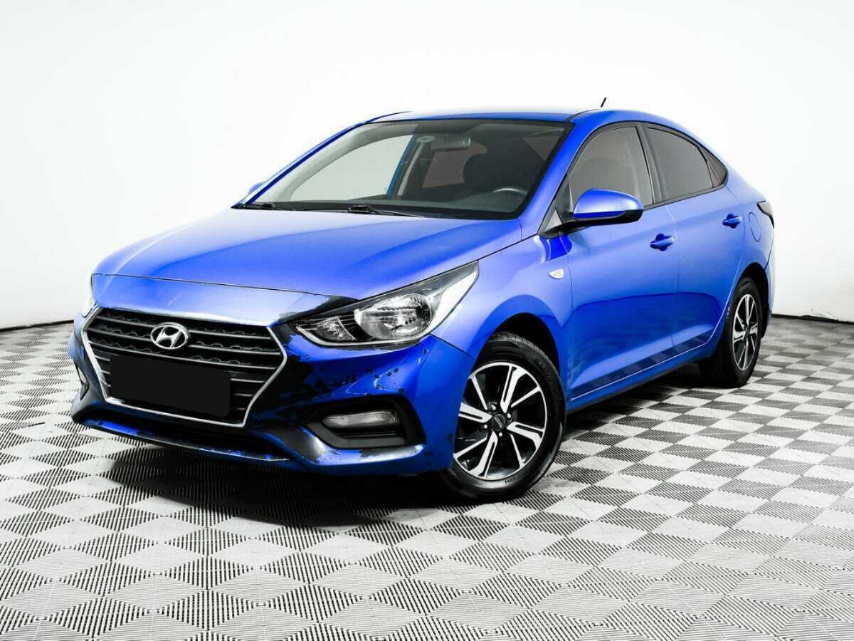Hyundai Solaris 2018 года с пробегом. Посмотреть фото