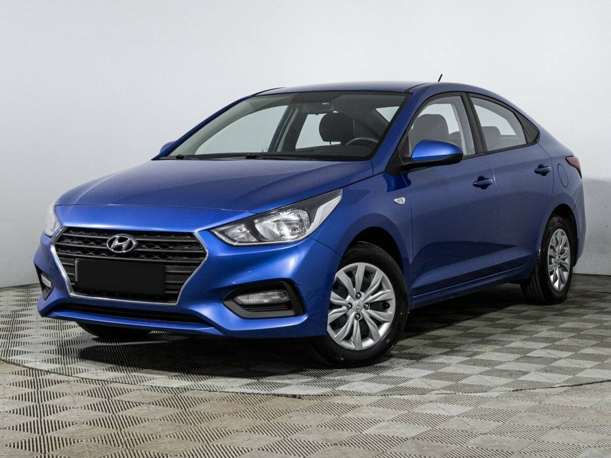 Hyundai Solaris 2019 года с пробегом. Посмотреть фото