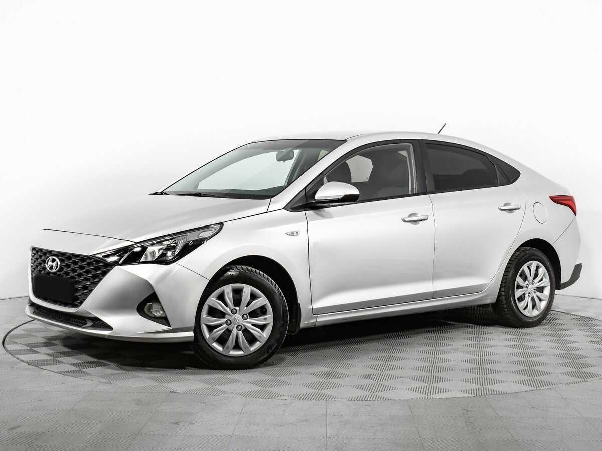 Hyundai Solaris 2021 года с пробегом. Посмотреть фото