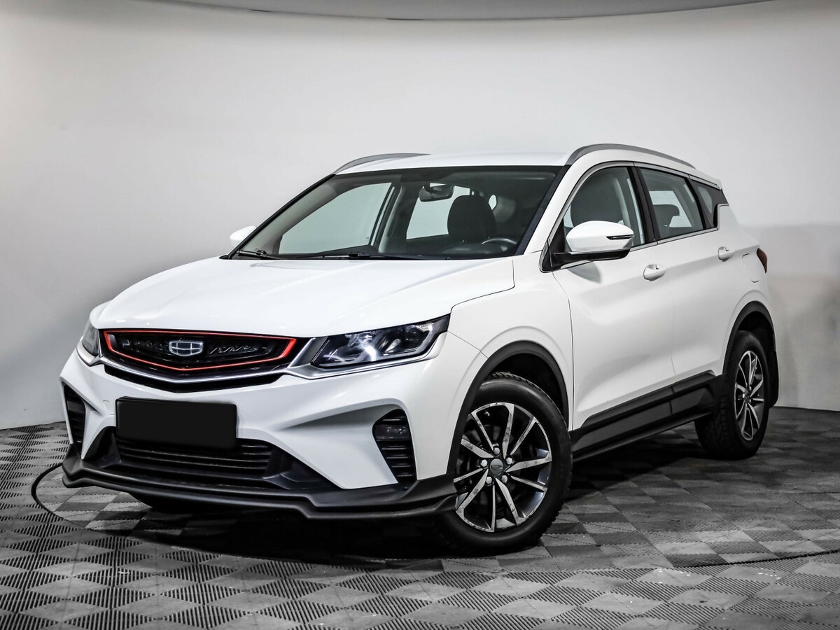 Geely Coolray 2021 года с пробегом. Посмотреть фото