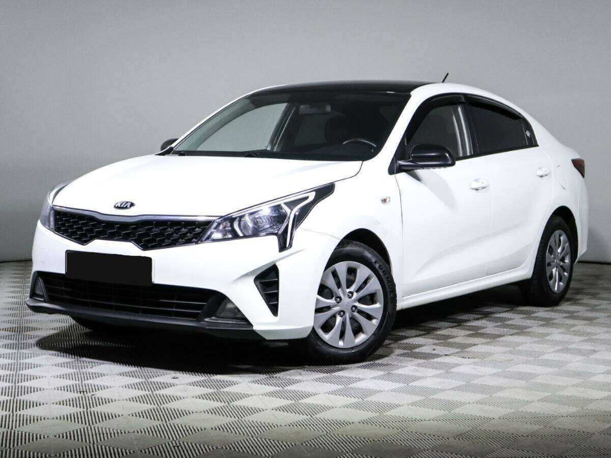 Kia Rio 2021 года с пробегом. Посмотреть фото