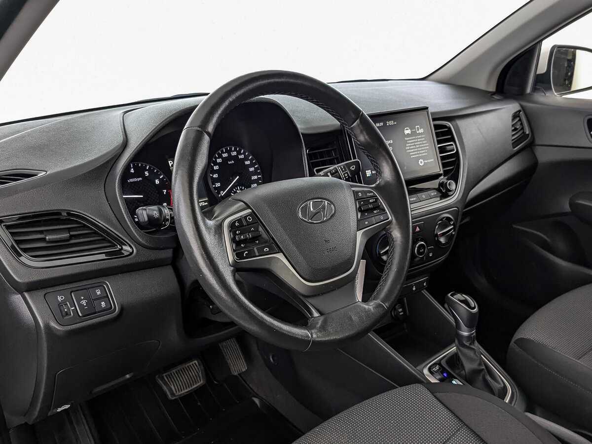 Hyundai Solaris 2021 года с пробегом. Фото: #9