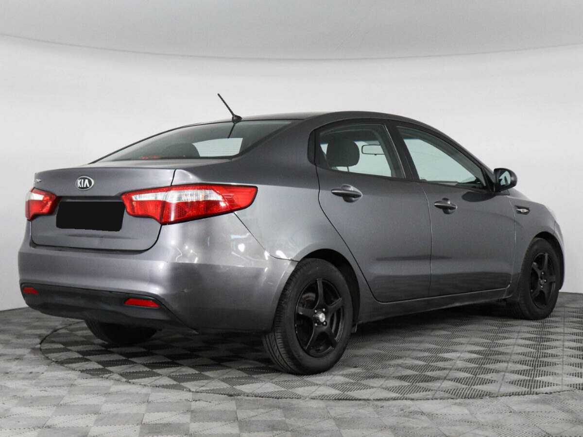 Kia Rio 2013 года с пробегом. Фото: #4