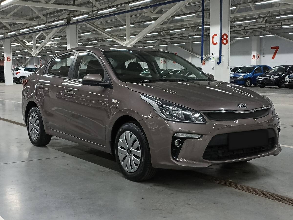 Kia Rio 2018 года с пробегом. Фото: #2