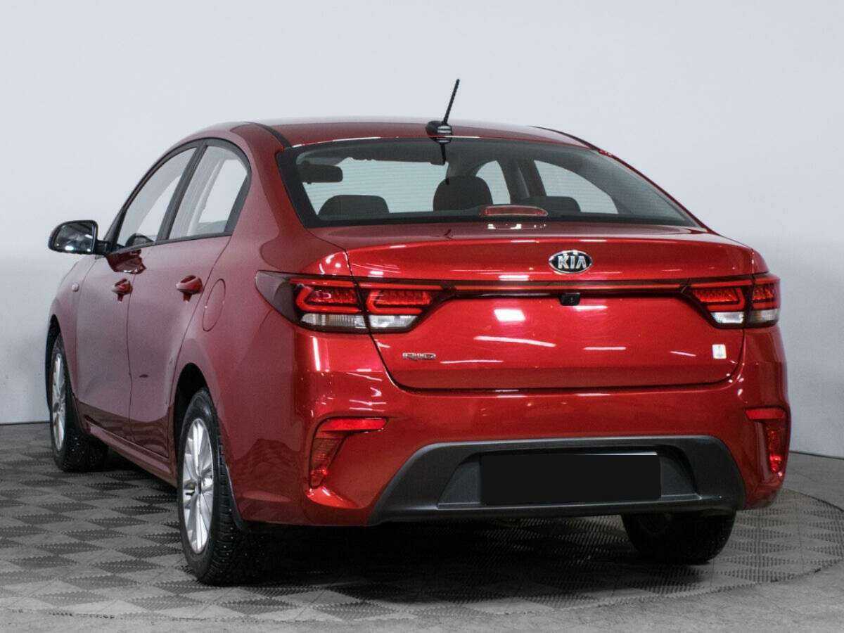Kia Rio 2019 года с пробегом. Фото: #6