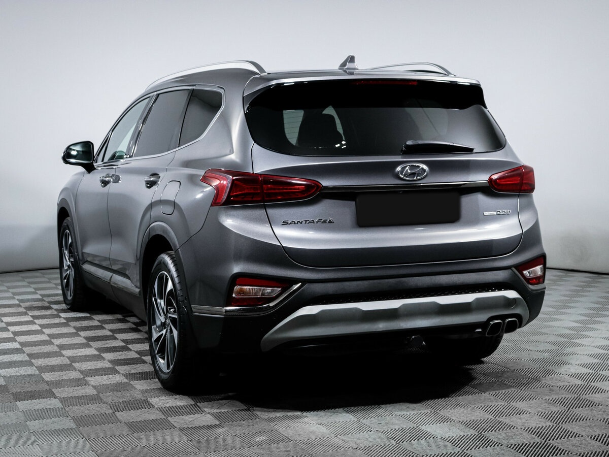 Hyundai Santa Fe 2019 года с пробегом. Фото: #6