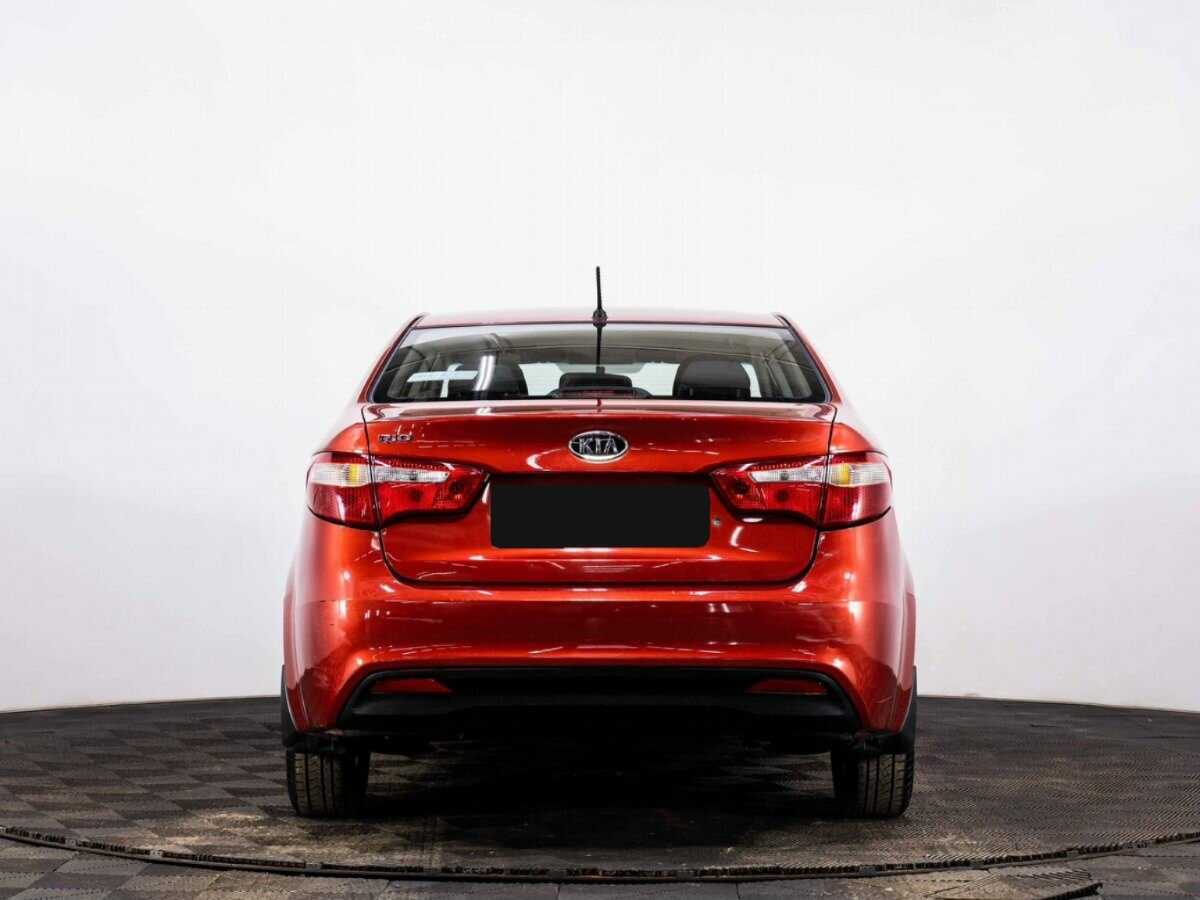 Kia Rio 2012 года с пробегом. Фото: #4