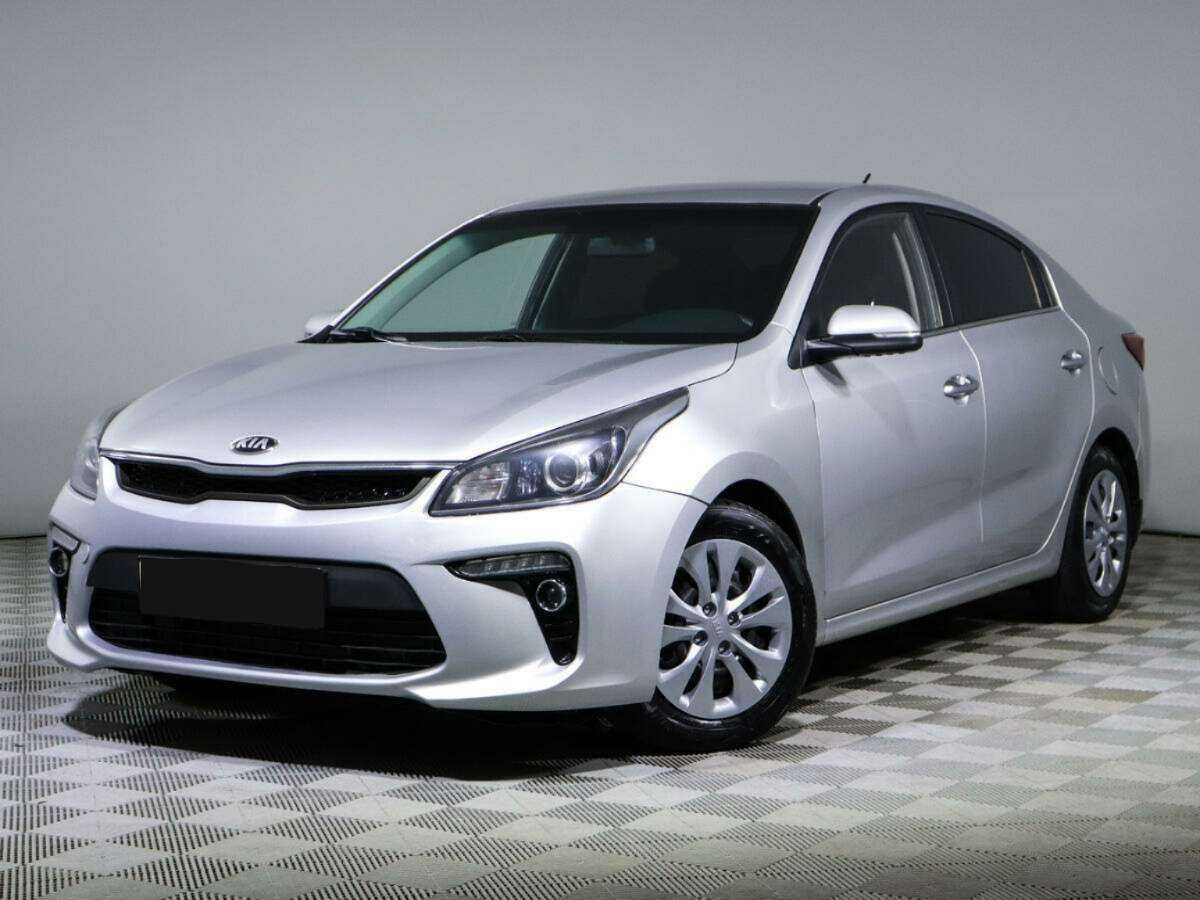 Kia Rio 2018 года с пробегом. Посмотреть фото