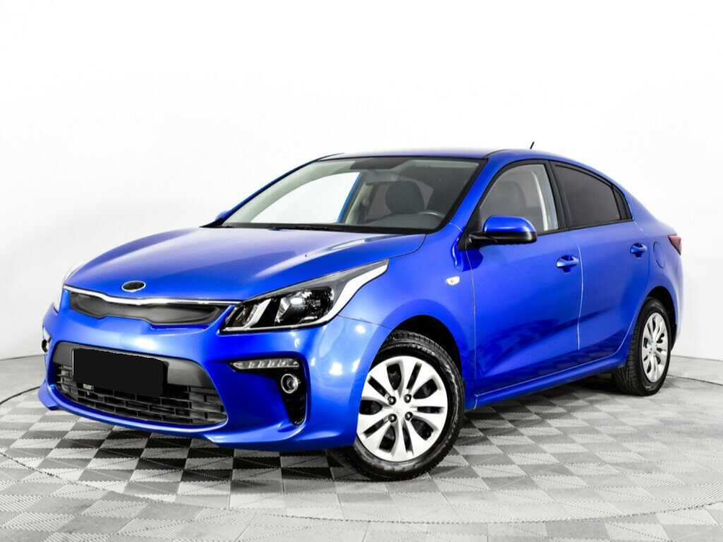 Kia Rio 2018 года с пробегом. Посмотреть фото