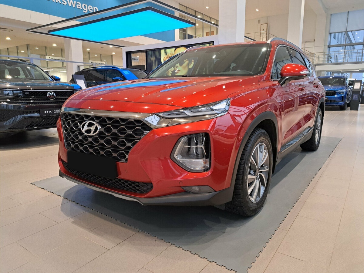 Hyundai Santa Fe 2019 года с пробегом. Фото: #0
