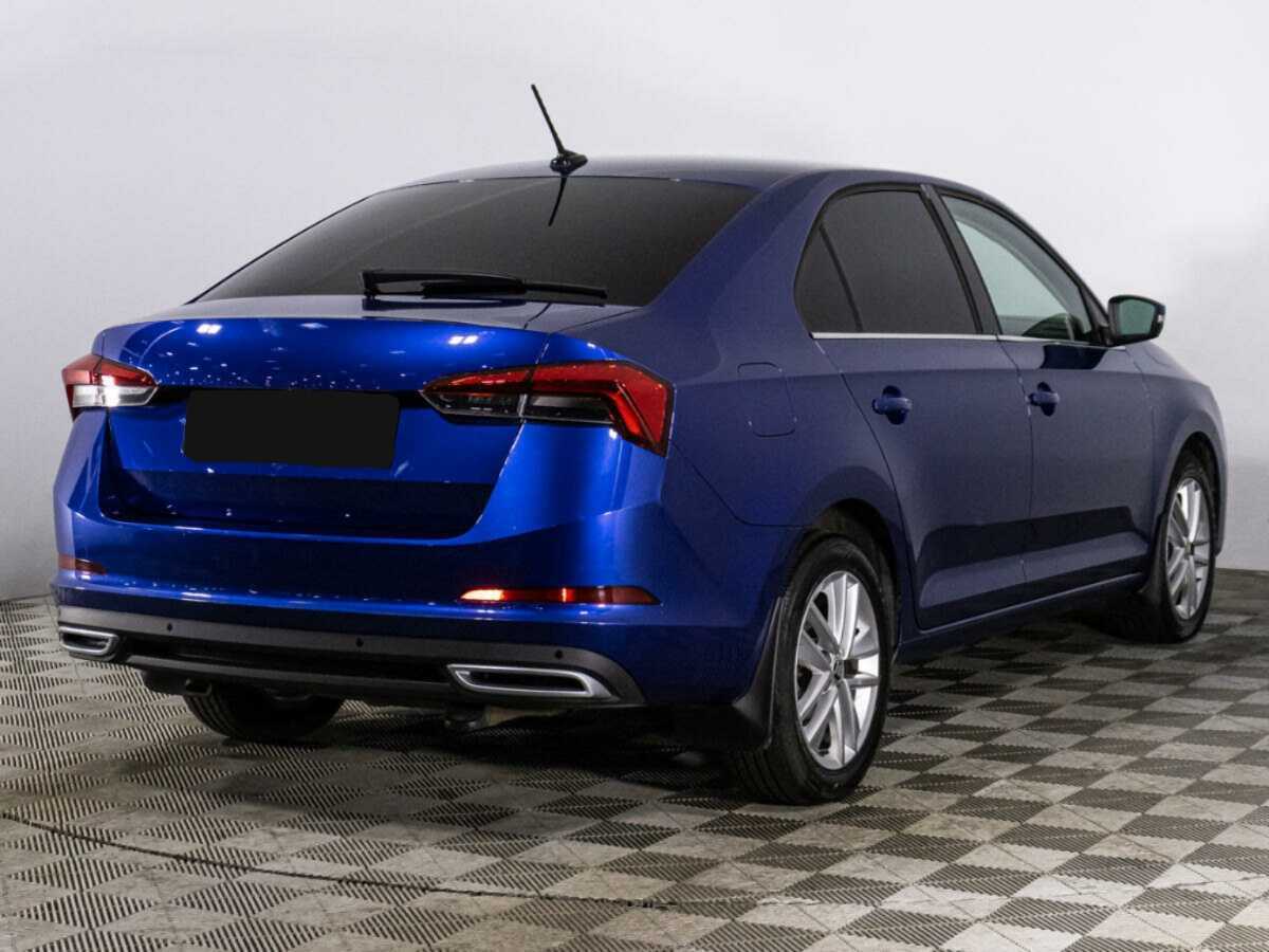 Skoda Rapid 2022 года с пробегом. Фото: #4