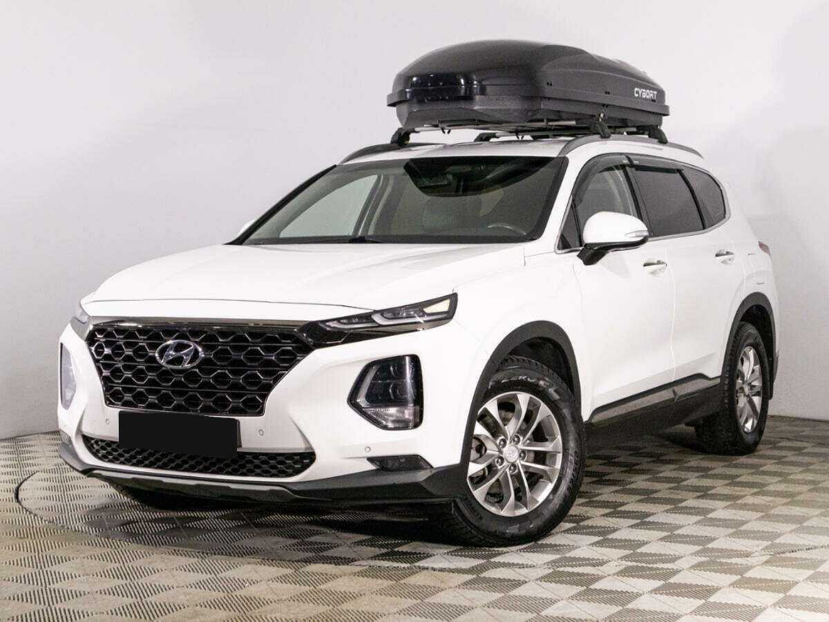 Hyundai Santa Fe 2019 года с пробегом. Посмотреть фото