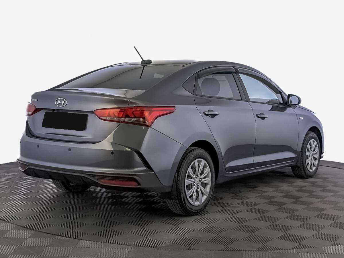 Hyundai Solaris 2021 года с пробегом. Фото: #4