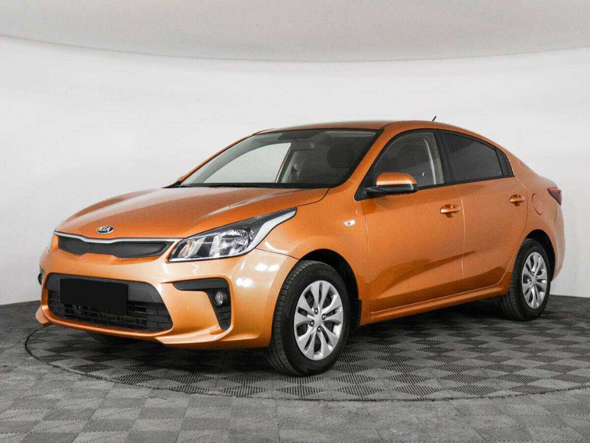 Kia Rio 2019 года с пробегом. Посмотреть фото