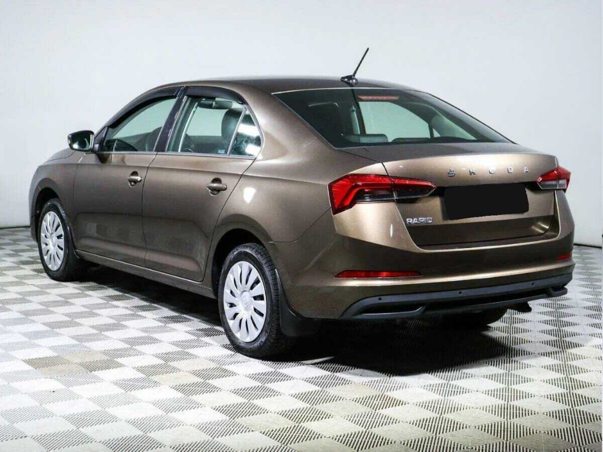 Skoda Rapid 2021 года с пробегом. Фото: #5