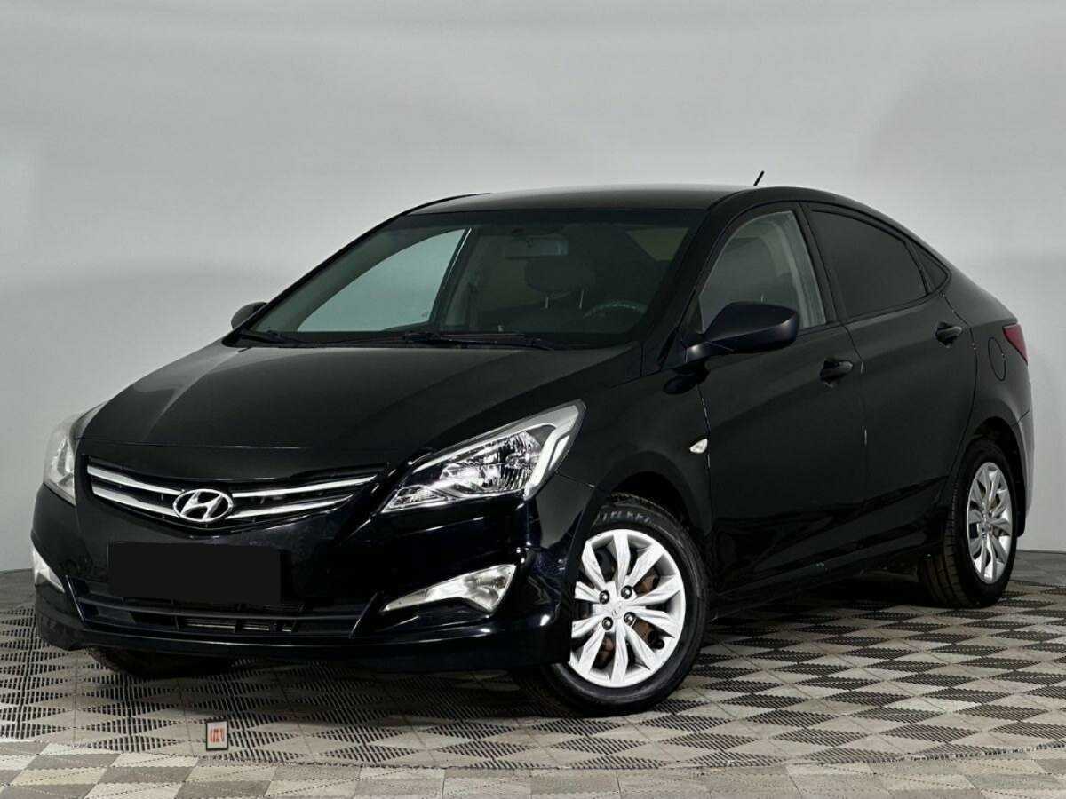 Hyundai Solaris 2015 года с пробегом. Посмотреть фото