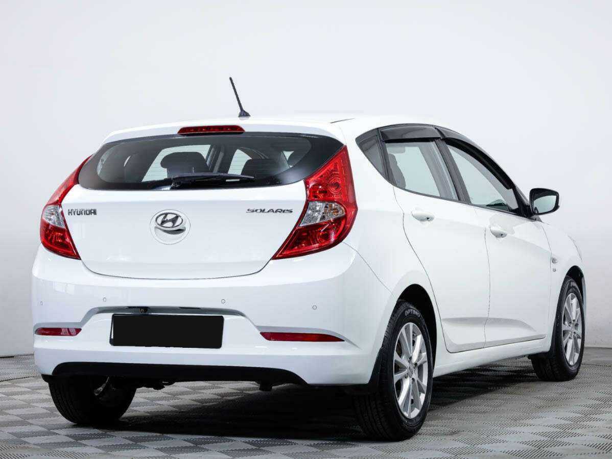 Hyundai Solaris 2015 года с пробегом. Фото: #3