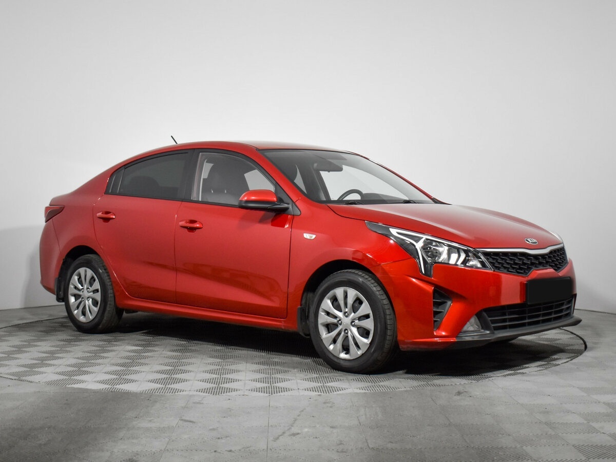 Kia Rio 2021 года с пробегом. Фото: #2