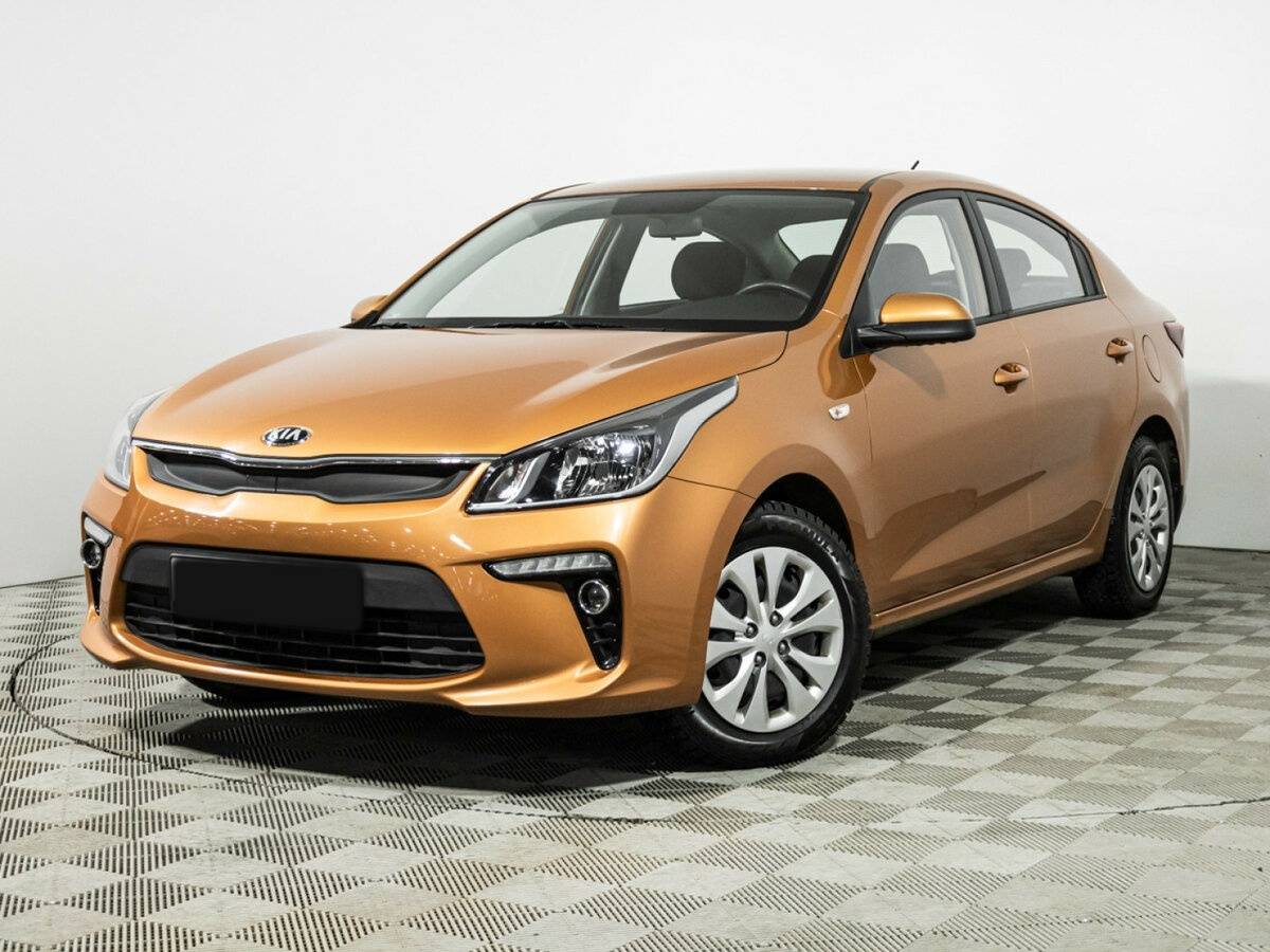 Kia Rio 2017 года с пробегом. Посмотреть фото