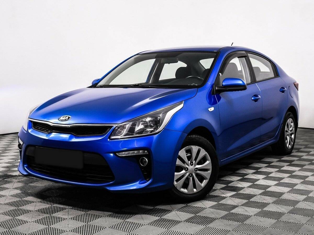 Kia Rio 2019 года с пробегом. Посмотреть фото