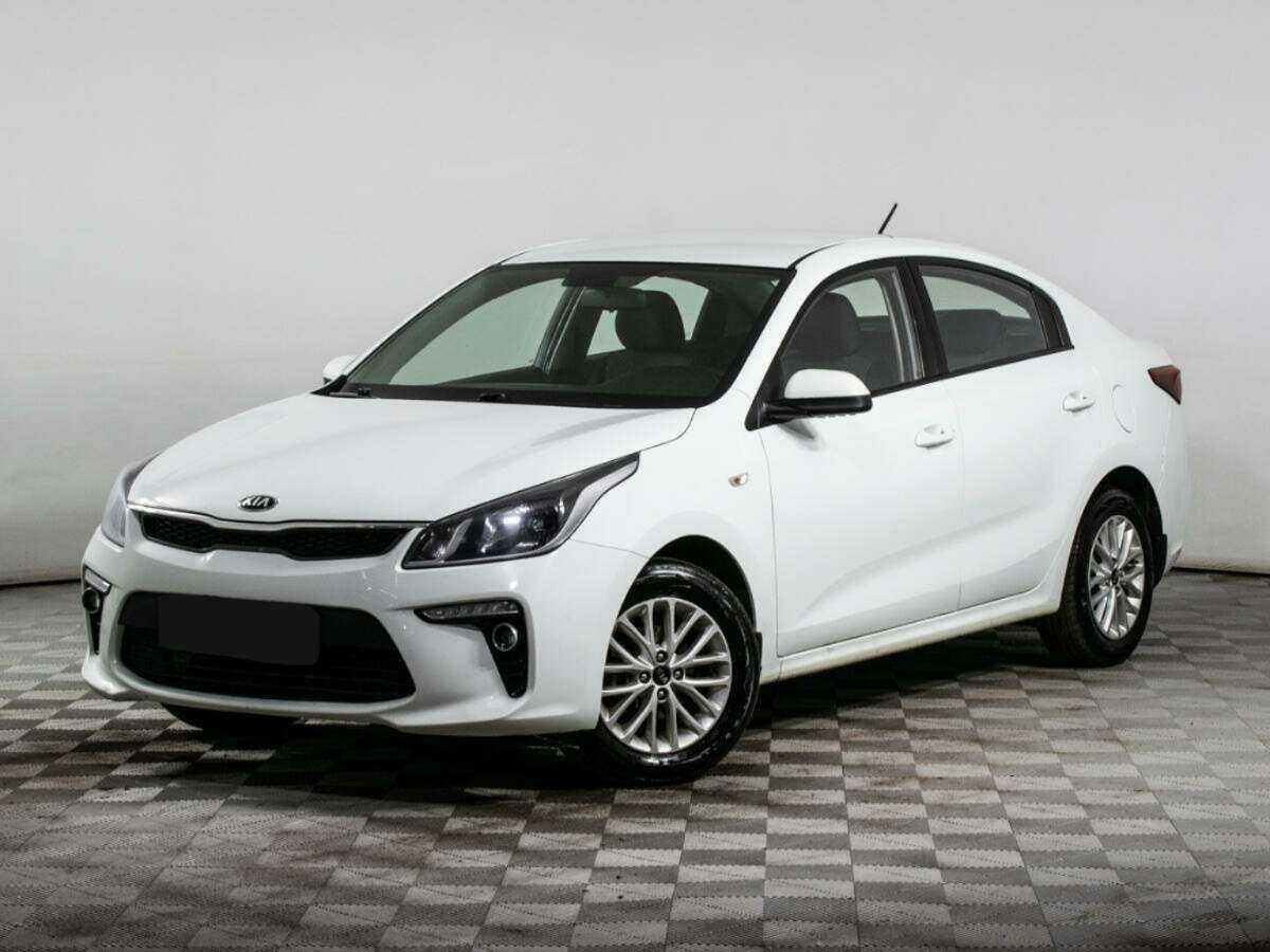 Kia Rio 2018 года с пробегом. Посмотреть фото
