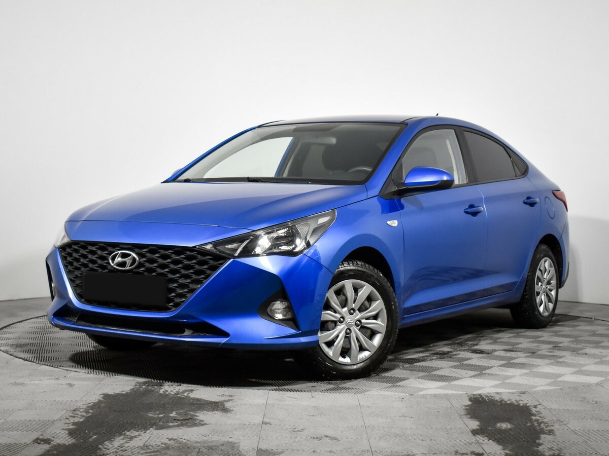 Hyundai Solaris 2020 года с пробегом. Посмотреть фото