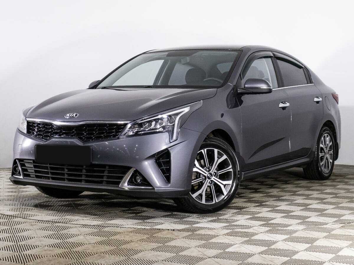 Kia Rio 2021 года с пробегом. Посмотреть фото