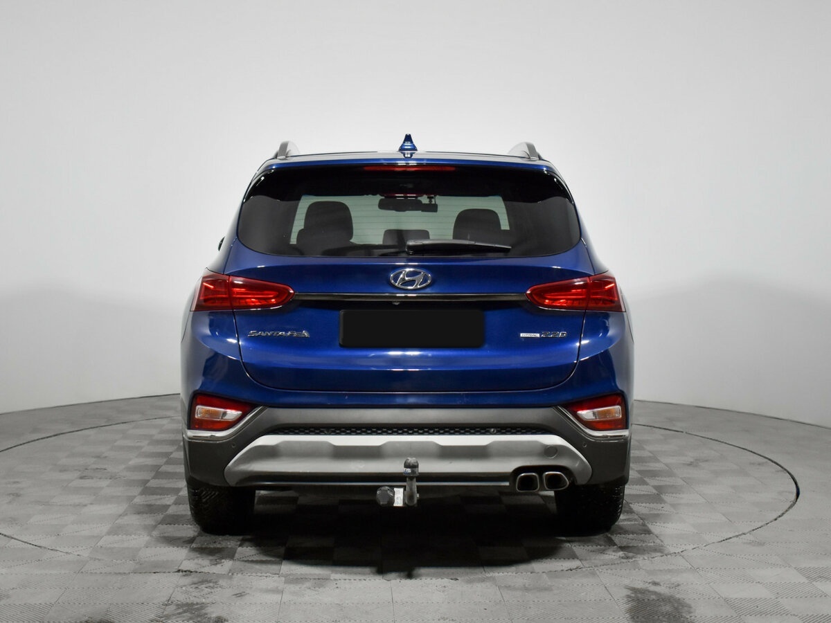 Hyundai Santa Fe 2019 года с пробегом. Фото: #5