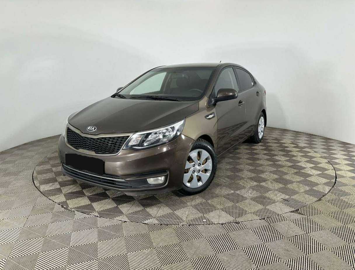 Kia Rio 2015 года с пробегом. Посмотреть фото