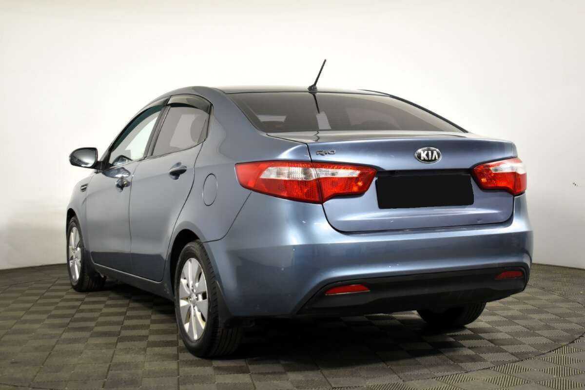 Kia Rio 2013 года с пробегом. Фото: #5