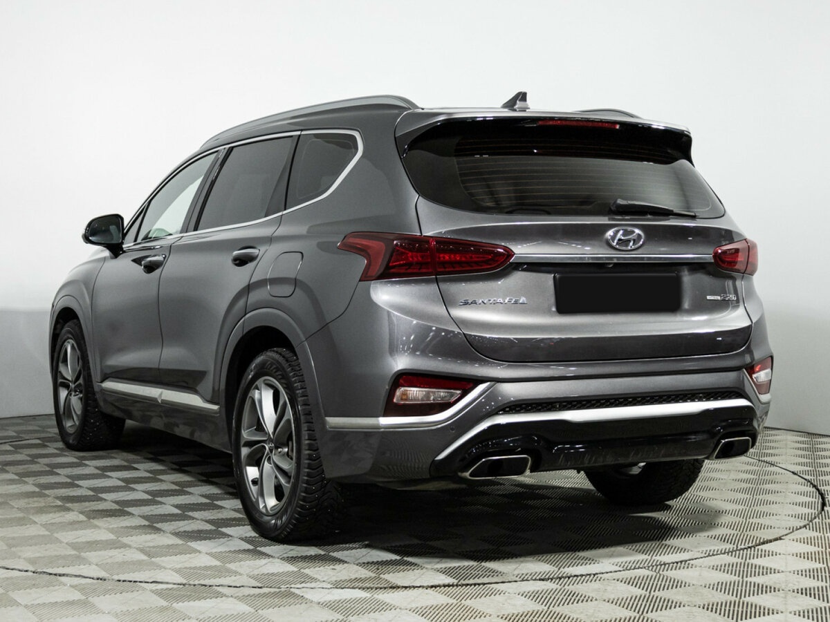 Hyundai Santa Fe 2019 года с пробегом. Фото: #5