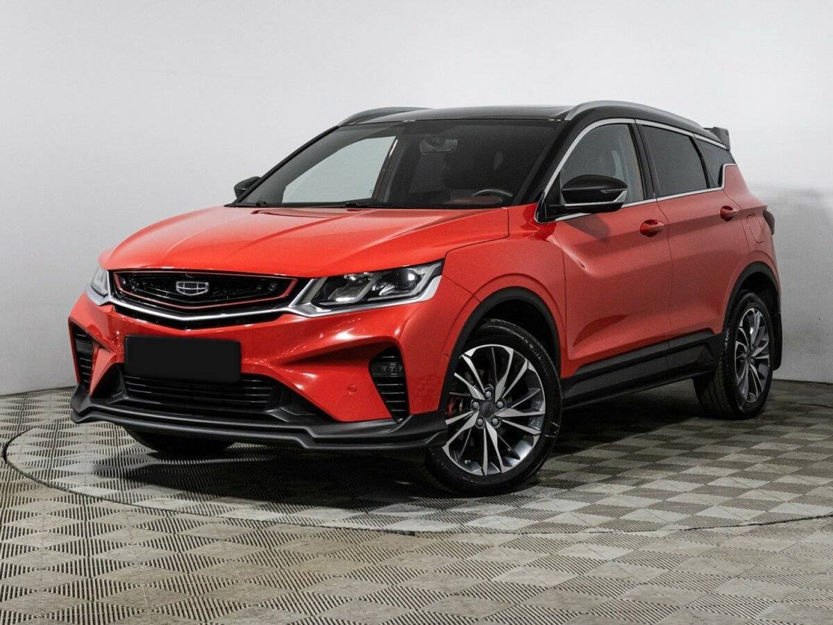 Geely Coolray 2021 года с пробегом. Посмотреть фото
