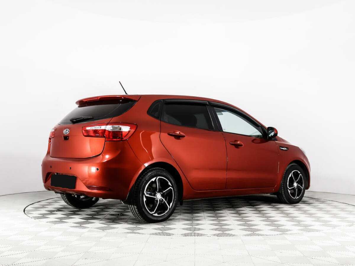 Kia Rio 2012 года с пробегом. Фото: #4