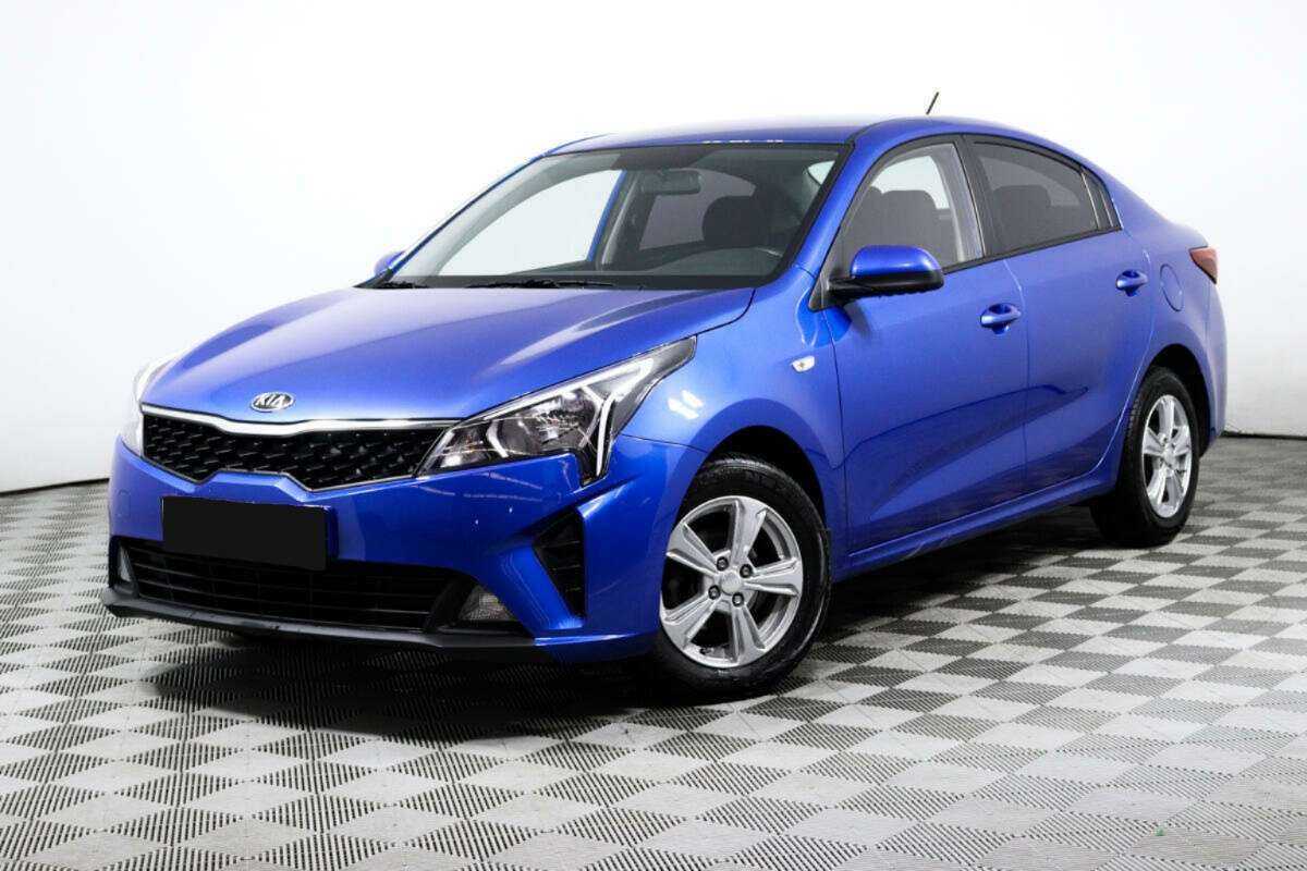 Kia Rio 2020 года с пробегом. Посмотреть фото