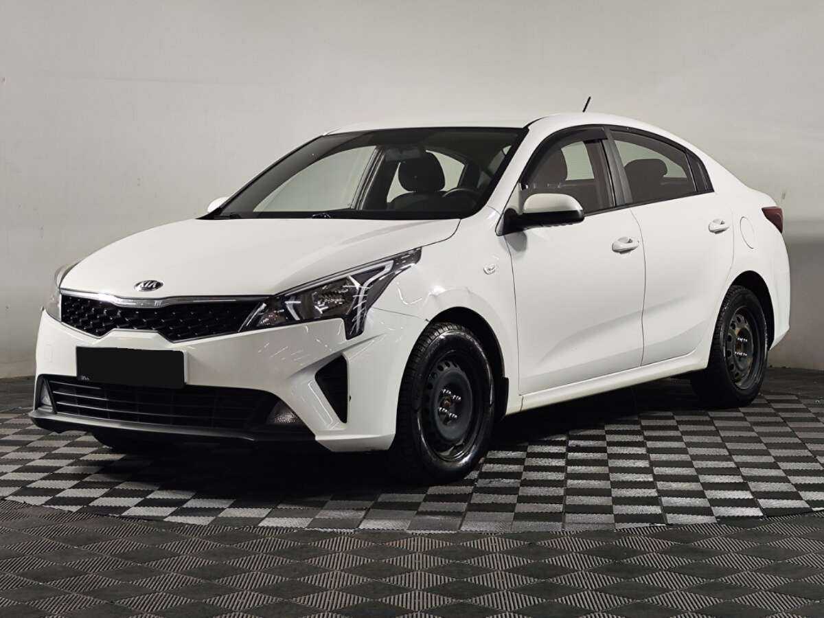 Kia Rio 2021 года с пробегом. Посмотреть фото