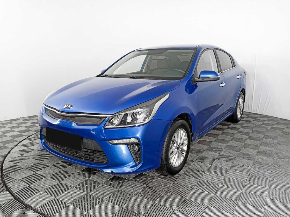 Kia Rio 2017 года с пробегом. Посмотреть фото