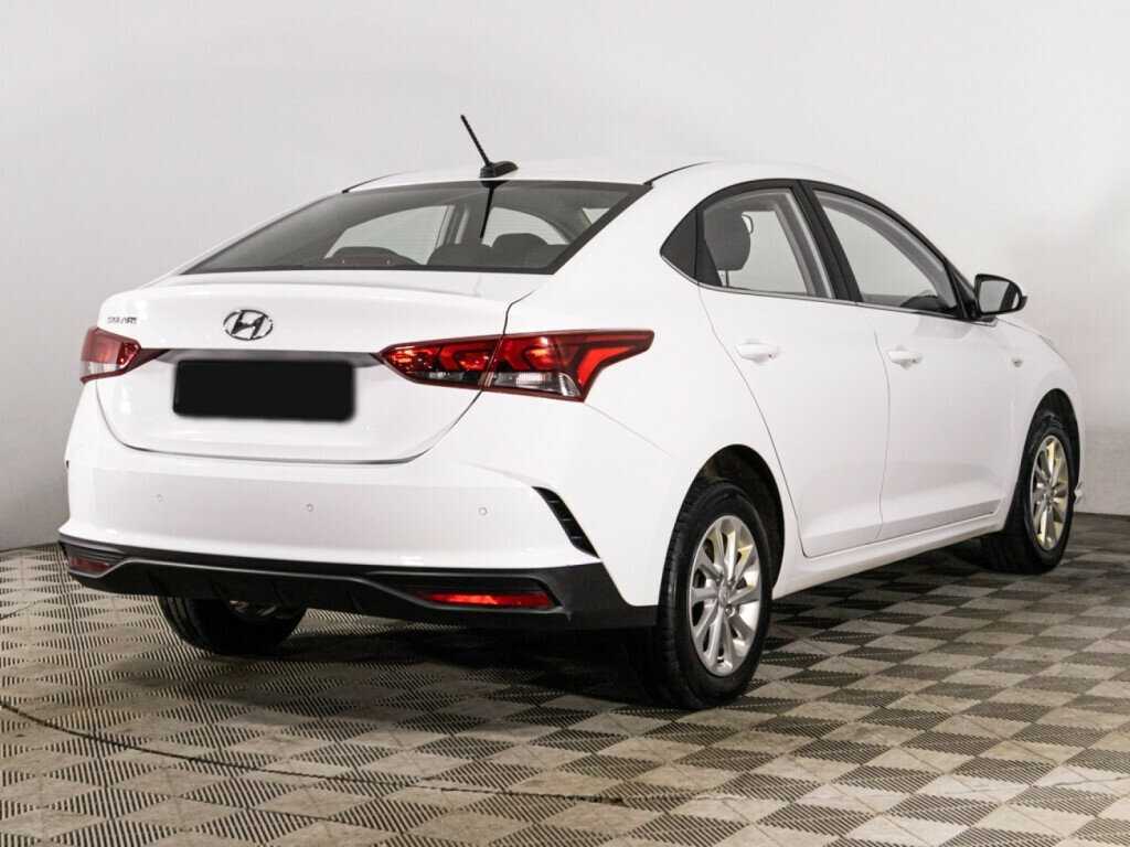 Hyundai Solaris 2021 года с пробегом. Фото: #4