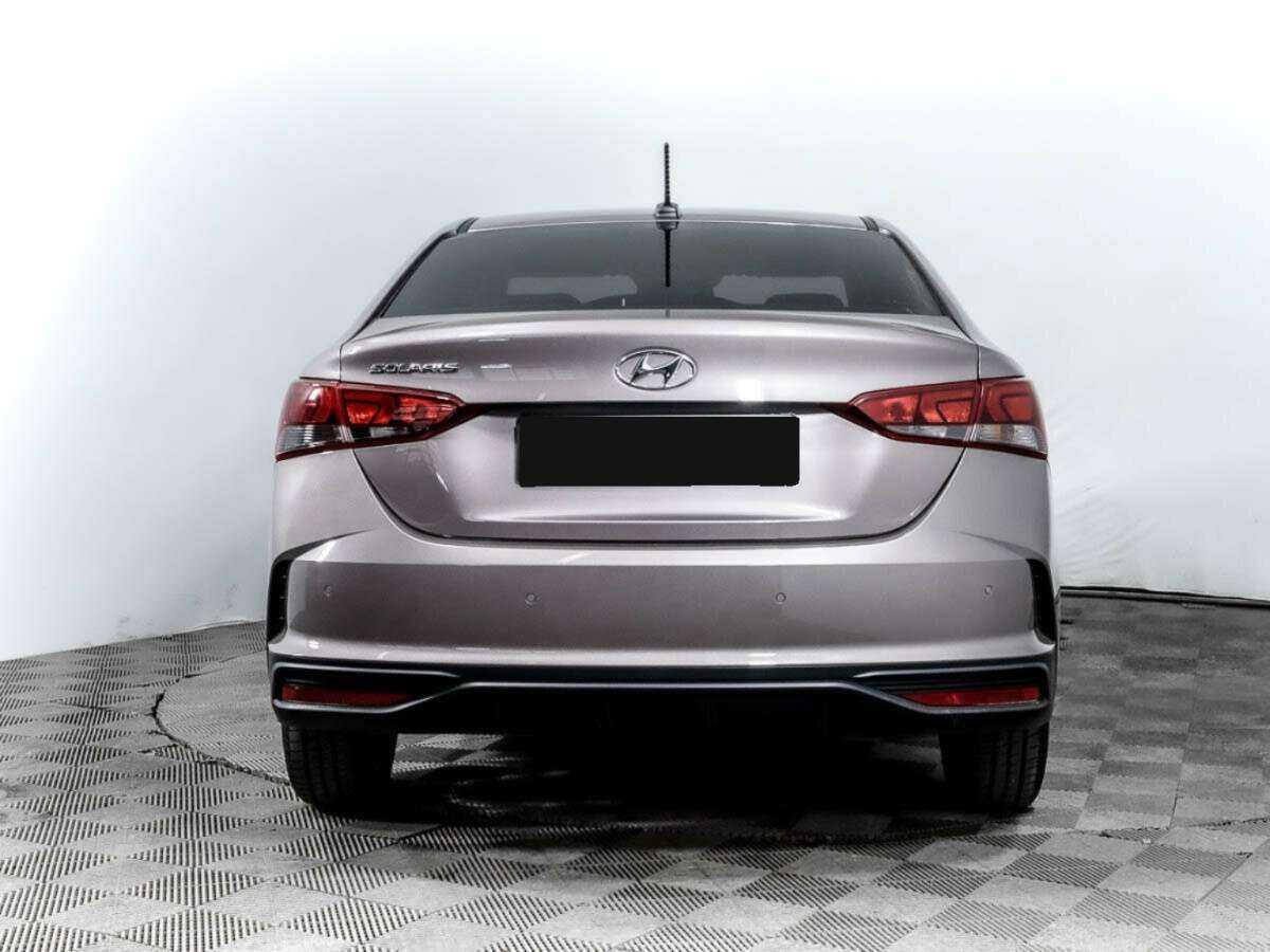 Hyundai Solaris 2021 года с пробегом. Фото: #4