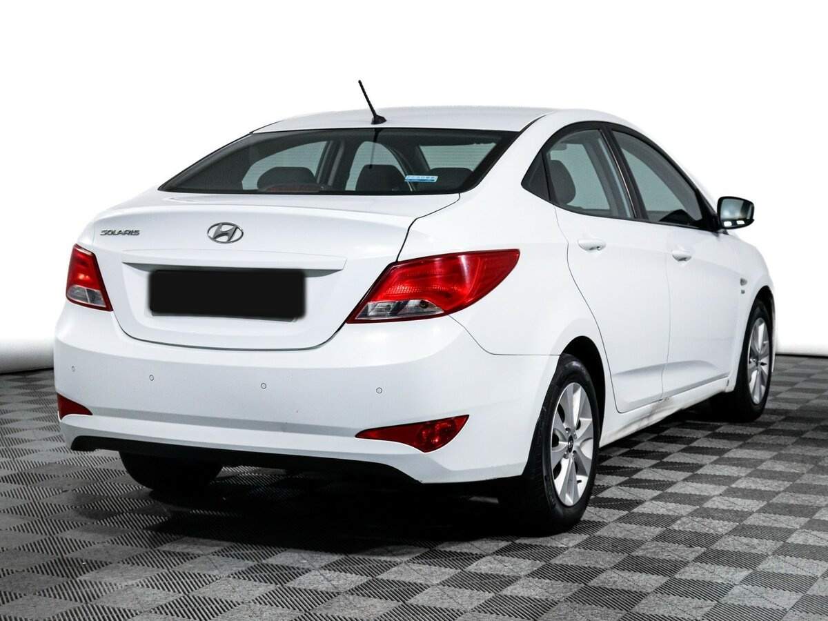 Hyundai Solaris 2016 года с пробегом. Фото: #4